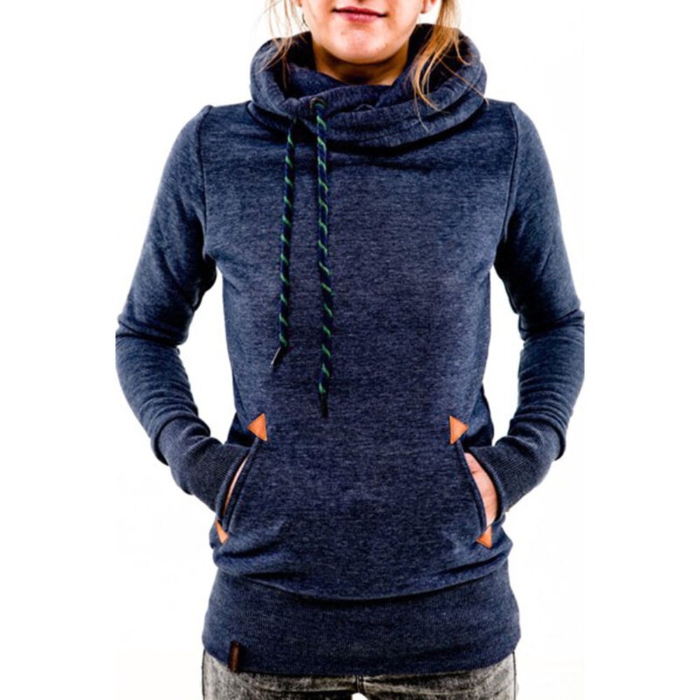 Brand New Blue Cowl/Hoodie. Size Small